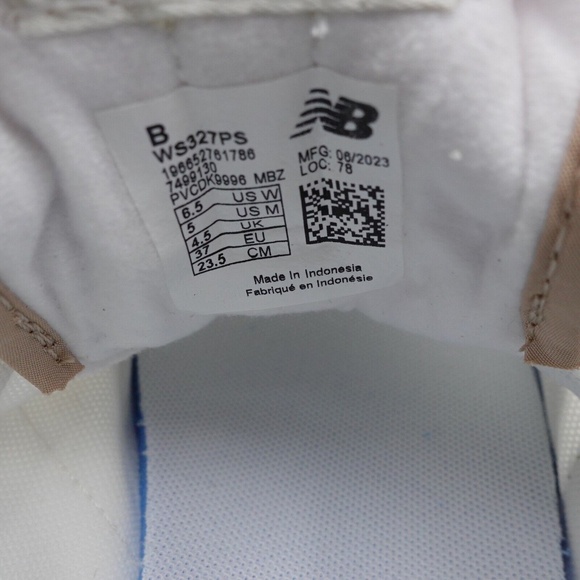 NEW Women's New Balance 327 Sneakers WS327PS Turtledove/Fatigue Green - Picture 8 of 16